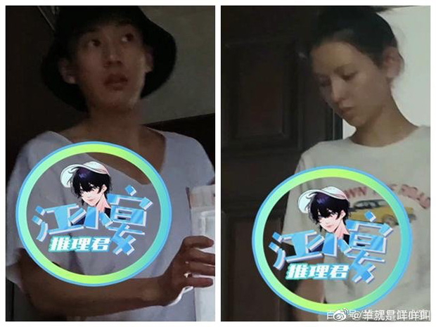 Hình ảnh Trương Dư Hi để mặt mộc, ra mở cửa cho Lưu Học Nghĩa được paparazzi chụp lại. Hiện tại, đây chính là tấm hình được chia sẻ nhiều nhất trên Weibo