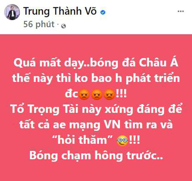 Chia sẻ có phần quá khích của MC Thành Trung