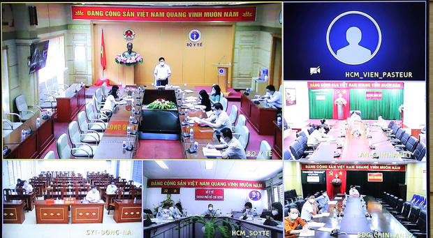 Bộ Y tế họp với 4 địa phương về tình hình tiêm chủng vaccine Covid-19