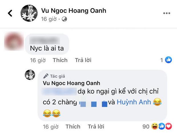 Cách đây 1 ngày, Hoàng Oanh còn khá thoải mái nhắc đến người cũ trên mạng xã hội