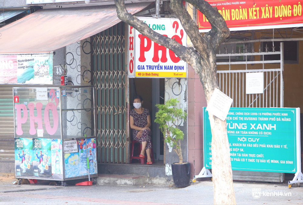 Ở vùng xanh nhưng bà Kém vẫn chưa hoạt động kinh doanh ăn uống trở lại