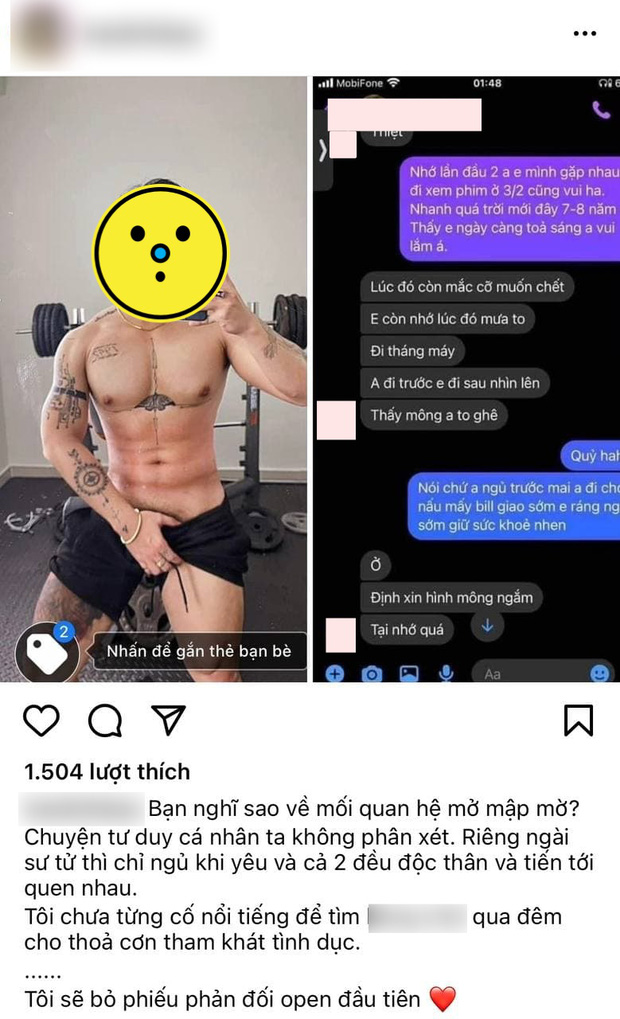 Người tố nam danh hài L cũng nêu quan điểm gây chú ý