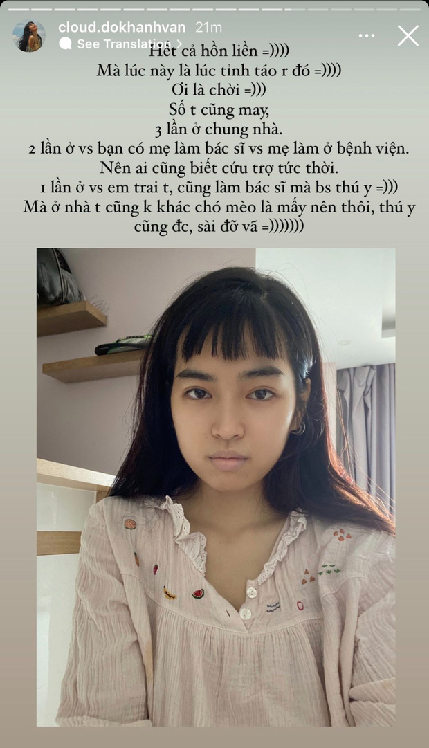 Khánh Vân khiến netizen hốt hoảng vì lộ khuôn mặt trắng bệch và nhợt nhạt