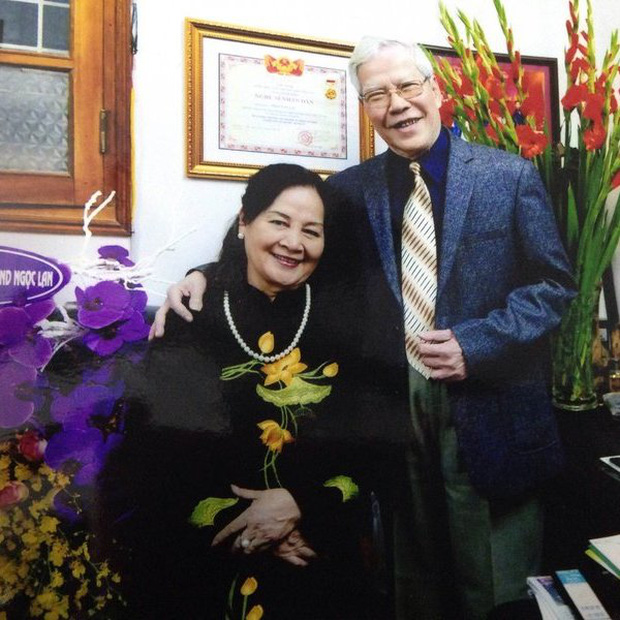 Trước khi qua đời, NS Ngô Mạnh Lân có cuộc sống hôn nhân hạnh phúc bên NSND Ngọc Lan