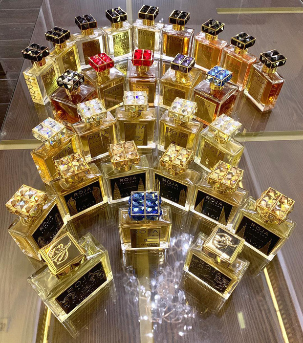 Tuy nhiên trong một clip vào tháng 3/2021, Hari Won cho biết nam MC có đến hơn 600 lọ nước hoa (Ảnh: Cắt từ clip)