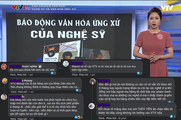 Thậm chí, fanpage của VTV đã bị nhiền netizen quá khích tấn công và để lại hàng loạt comment phản đối