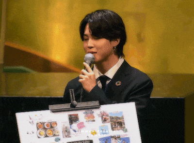 Jimin và bức tranh về thanh thiếu niên