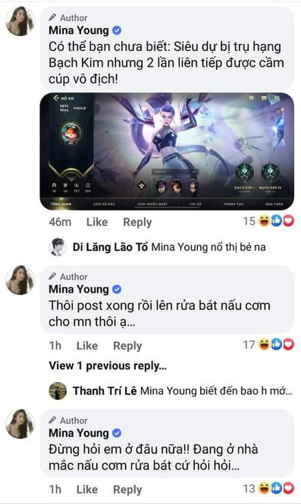 Vừa xinh đẹp, tài năng lại còn rất đảm việc nhà, có lẽ Mina Young sắp được lên chức thành 