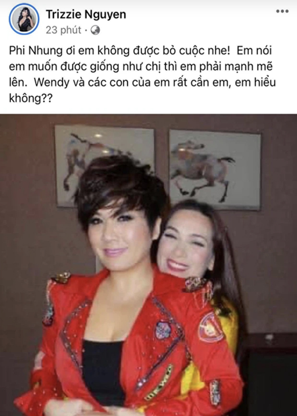 Vợ cũ Bằng Kiều khiến người hâm mộ lo lắng khi nói về sức khỏe Phi Nhung.