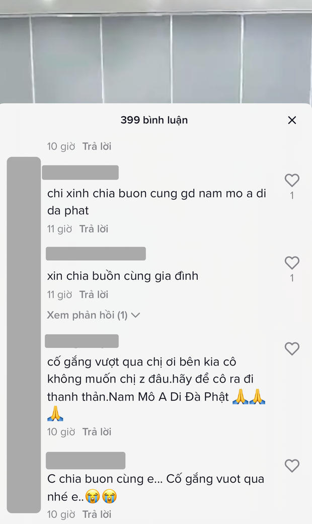 Nhiều dân mạng gửi lời chia buồn với con gái Phi Nhung, động viên cô sớm vượt qua nỗi đau này