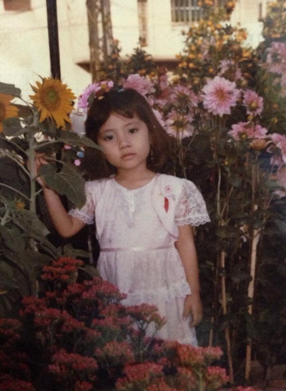 Ngọc Lan đã đi qua tuổi thơ đầy khốn khó. Cha mất sớm, nhà nghèo, mẹ tần tảo nuôi hai chị em cô lớn khôn.