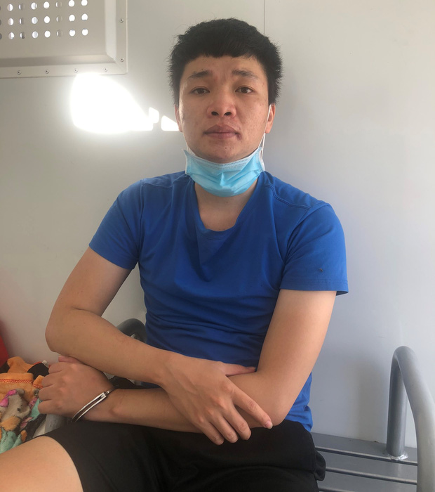 Đinh Minh Tâm tại cơ quan công an