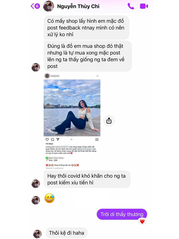 Chi Pu thấy thương cho shop quần áo dù bị lấy cắp hình ảnh để PR giữa mùa dịch