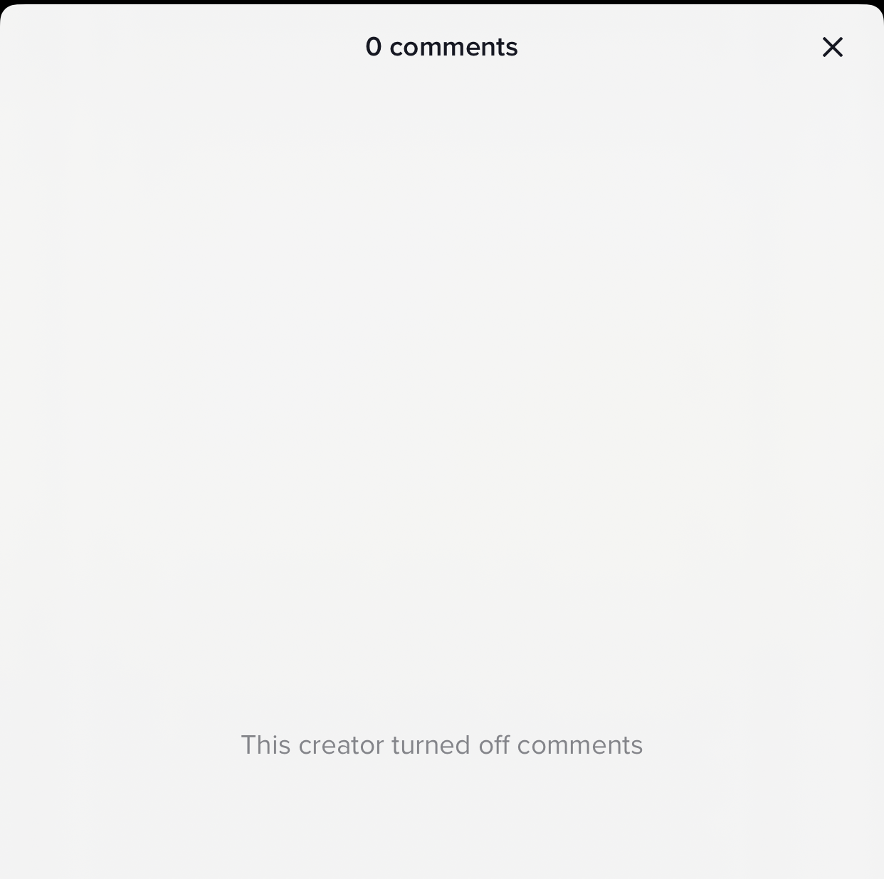 Tính năng bình luận bên dưới clip vẫn bị khóa lại