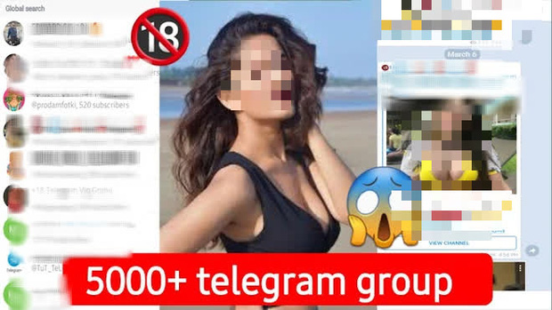 Sự đáng sợ của các hội nhóm Telegram có nội dung 18+