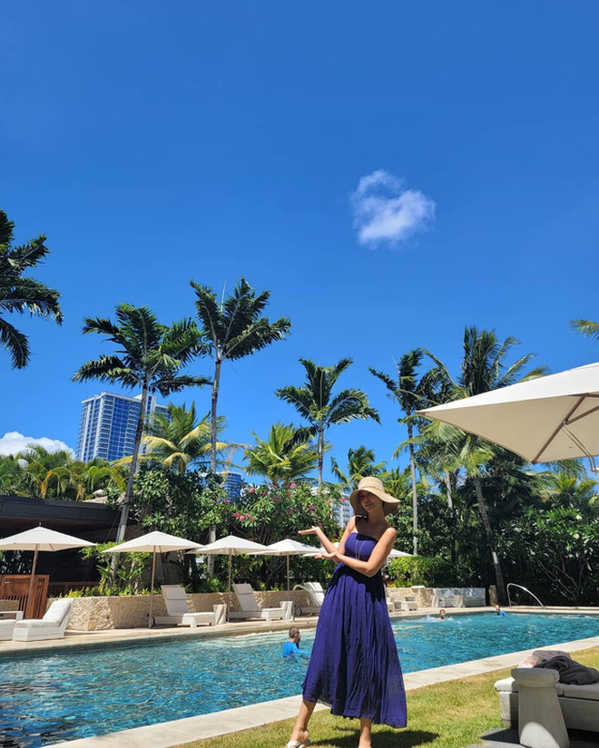 Sau khi tái hợp, nữ diễn viên và chồng đi du lịch qua nhiều vùng biển để hàn gắn tình cảm