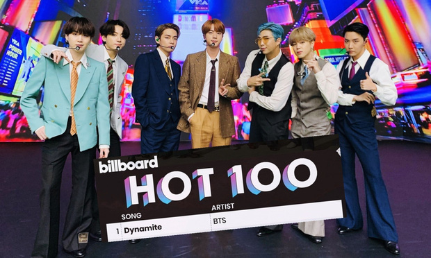 Năm 2020, BTS lần đầu thống trị BXH Billboard 100 với ca khúc Dynamite
