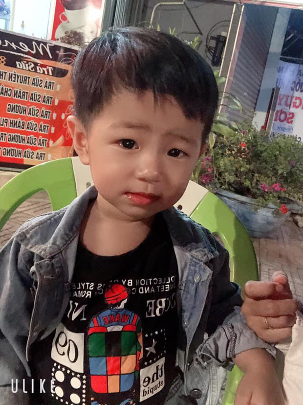 Chân dung cháu bé mất tích