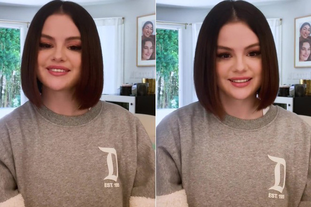 Selena Gomez gây sốt MXH khi khoe mái tóc mới. Nhìn cô nàng tươi tắn và trẻ trung hơn hẳn khi để kiểu đầu bob cá tính