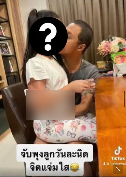 Jakkawal Saothongyuttitum khiến công chúng phẫn nộ vì hành động nhạy cảm với con gái.