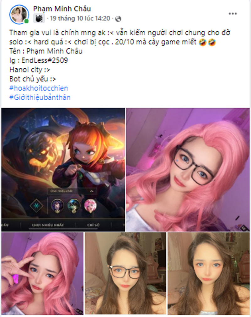 Mimi Chan gây sốt khi tham gia cuộc thi 'Hoa khôi Tốc Chiến'