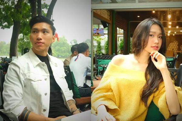 Vừa mới đây, Đoàn Văn Hậu - Doãn Hải My cũng lộ ảnh hẹn hò cùng nhau. Dù không đăng ảnh chung nhưng từ những chiếc ghế, gối tựa màu xanh trong quán cặp đôi chia sẻ giống nhau.
