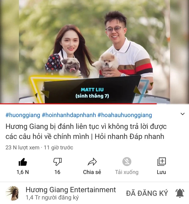 Matt Liu xuất hiện 'ké' trong video mới nhất của bạn gái qua lời của nhân viên trong công ty.