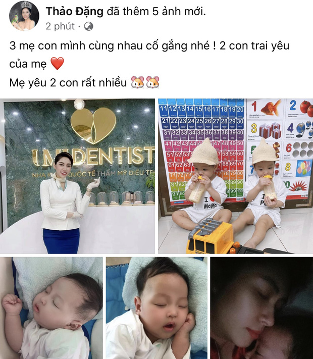 Những ngày vừa qua, Đặng Thu Thảo vướng tin đồn ly hôn ông xã doanh nhân vì có những bài đăng đầy ẩn ý về cuộc sống mới với 2 con