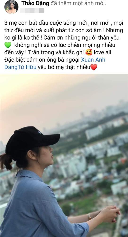 Chia sẻ gây chú ý của hoa hậu Đặng Thu Thảo.