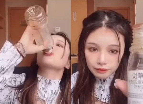 Nữ streamer trực tiếp uống thuốc trừ sâu trên sóng livestream.