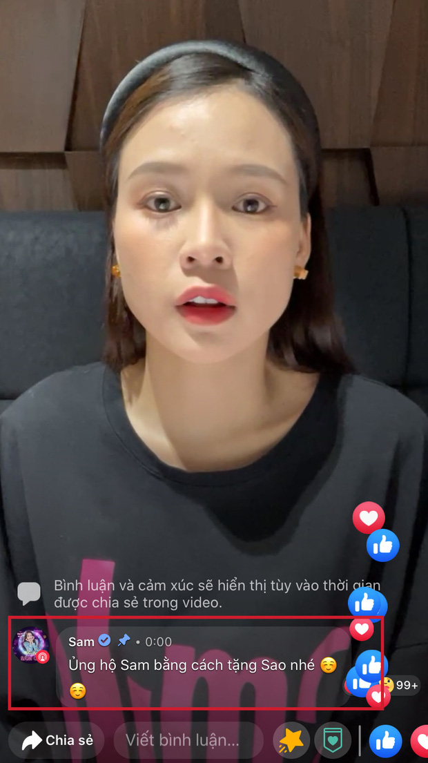 Dòng bình luận kêu gọi 