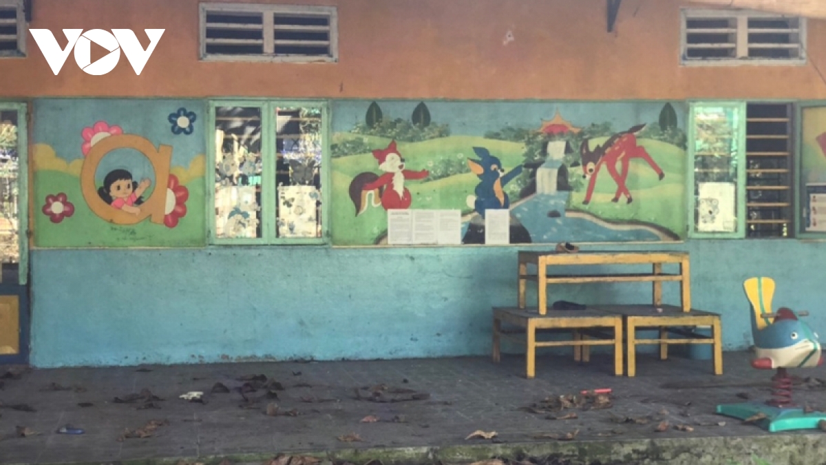 Cơ sở vật chất các trường mầm non xuống cấp sau nhiều tháng đóng cửa