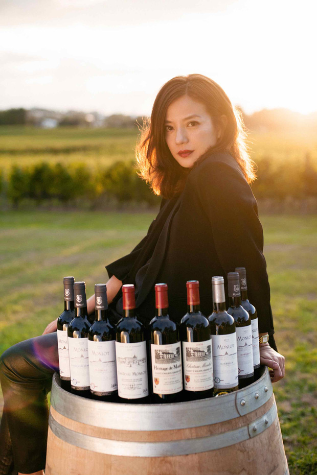 Triệu Vy sở hữu trang trại trồng nho và cơ sở sản xuất rượu nho tại Pháp