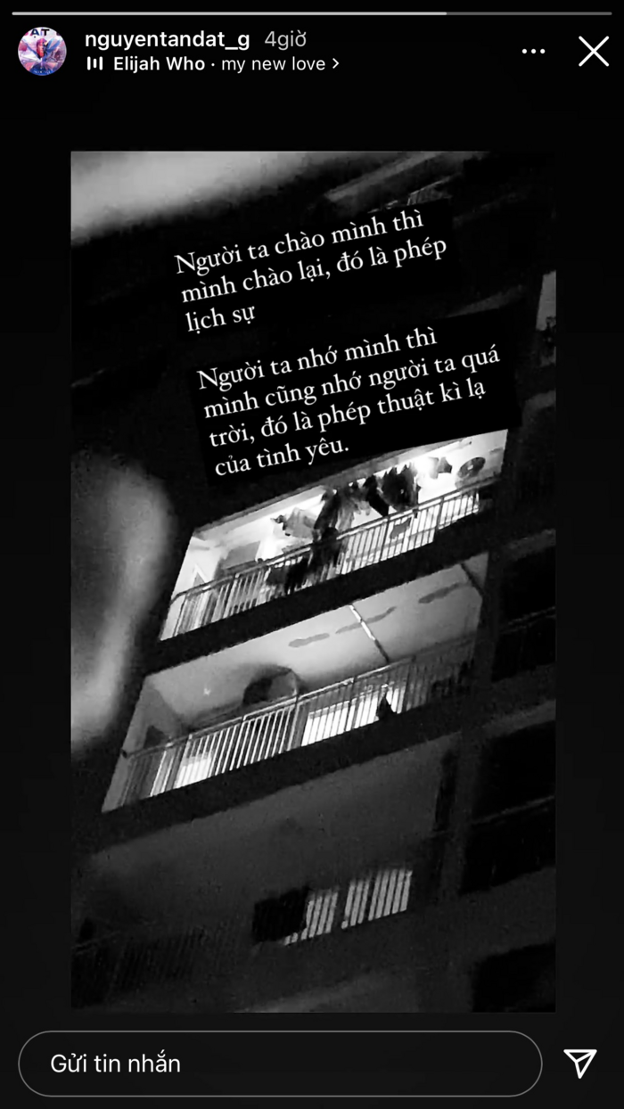 Đạt G bất ngờ công khai đang tương tư ai đó.