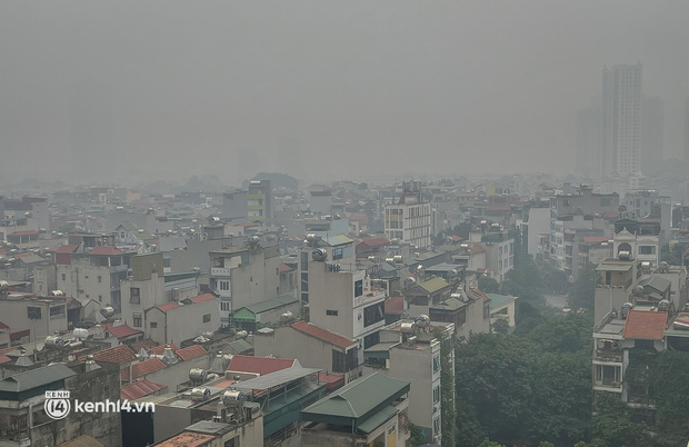 Ảnh ghi nhận tại khu vực phường Mộ Lao (Hà Đông)