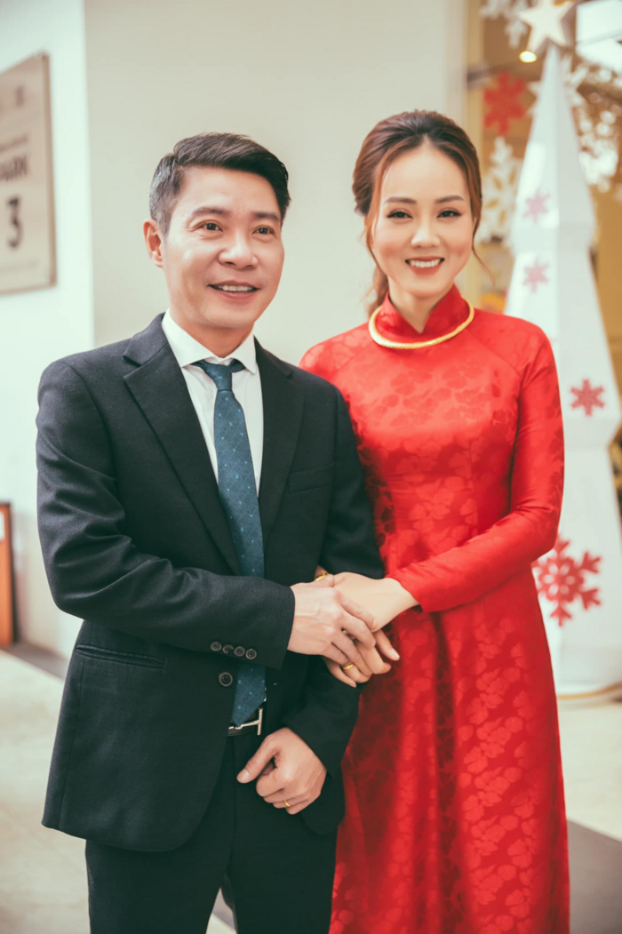 Nghệ sĩ Công Lý về chung nhà với bà xã Ngọc Hà vào tháng 1/2021. 