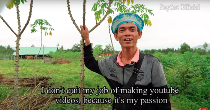 Sô Y Tiết khoe mảnh đất mới mua.