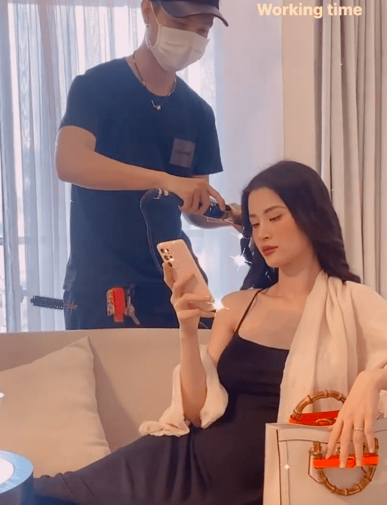 Hình ảnh v.òng 2 lớn bất thường làm dấy lên đồn đoán Đông Nhi có em bé