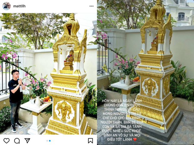 Matt Liu đã làm dậy sóng MXH khi công khai đăng bức ảnh trang hoàng nhà mới trước đó.