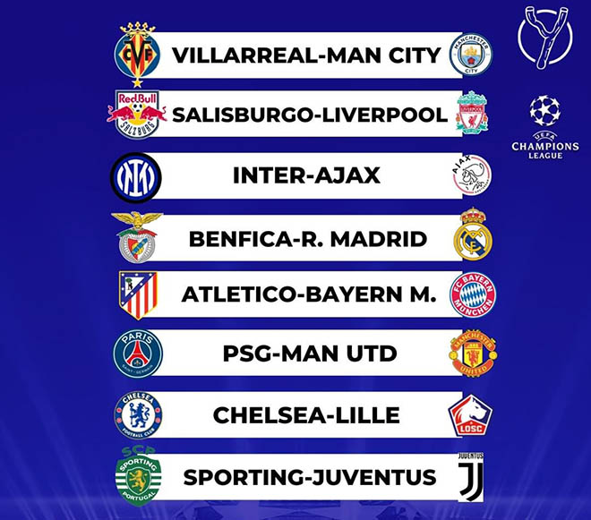 vòng 16 đội Champions League