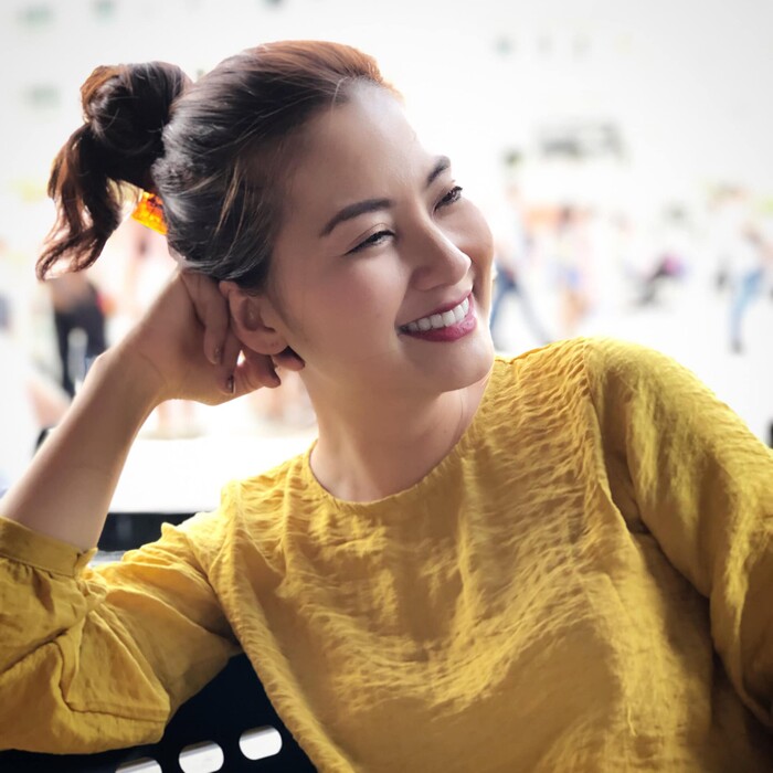 Ngọc Lan ngày càng thăng hạng nhan sắc.