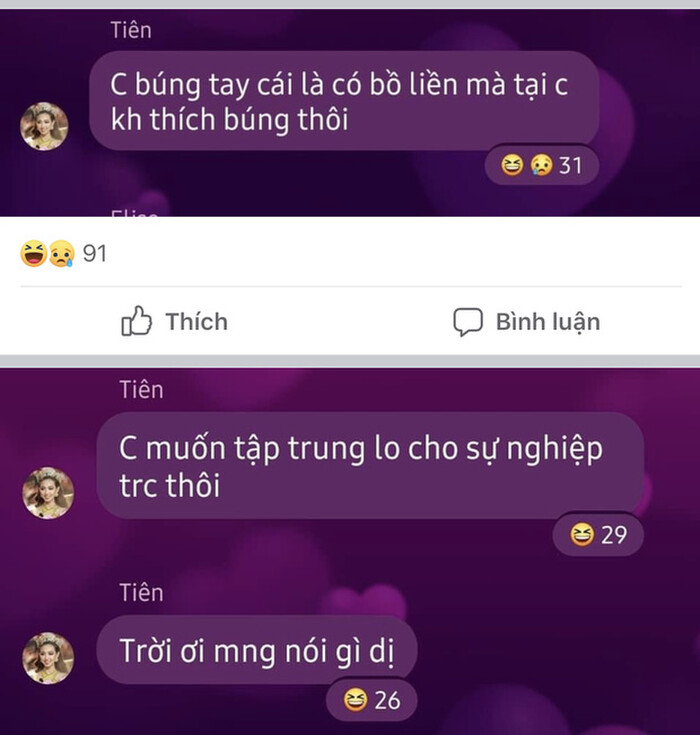 Đoạn tin nhắn tiết lộ lí do chưa có bồ của Thùy Tiên khiến dân tình cười ngả nghiêng.