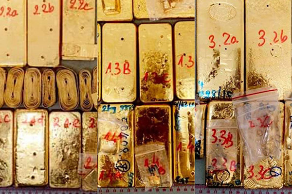  51kg vàng 9999 là tang vật trong vụ án 