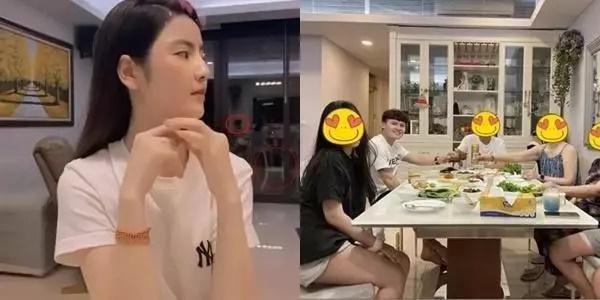 Bức ảnh dấy lên tin đồn Quang Hải ra mắt bố mẹ vợ tương lai.