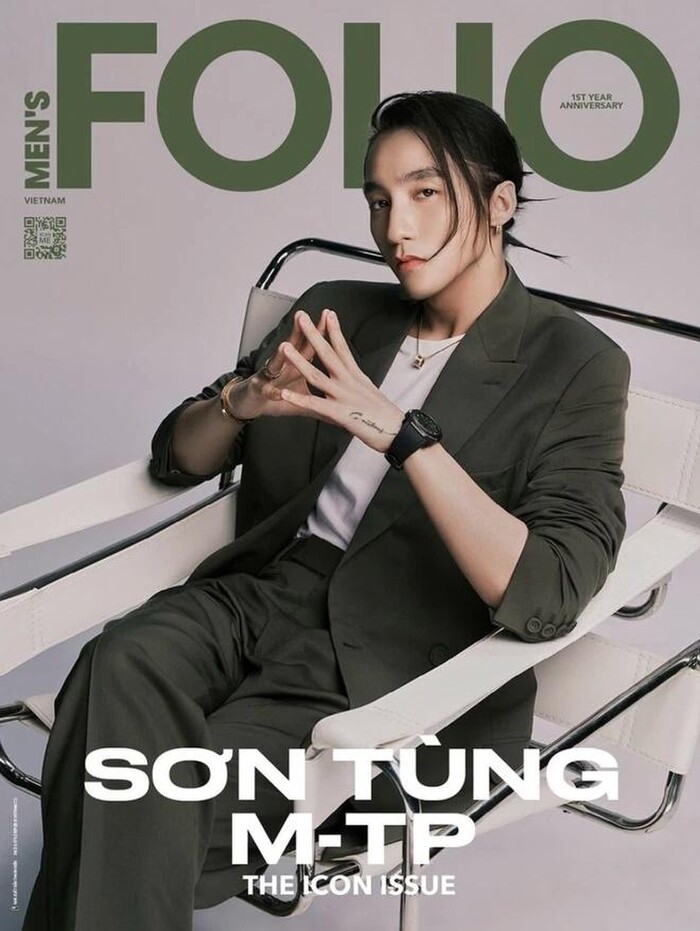 Ảnh bìa tạp chí.