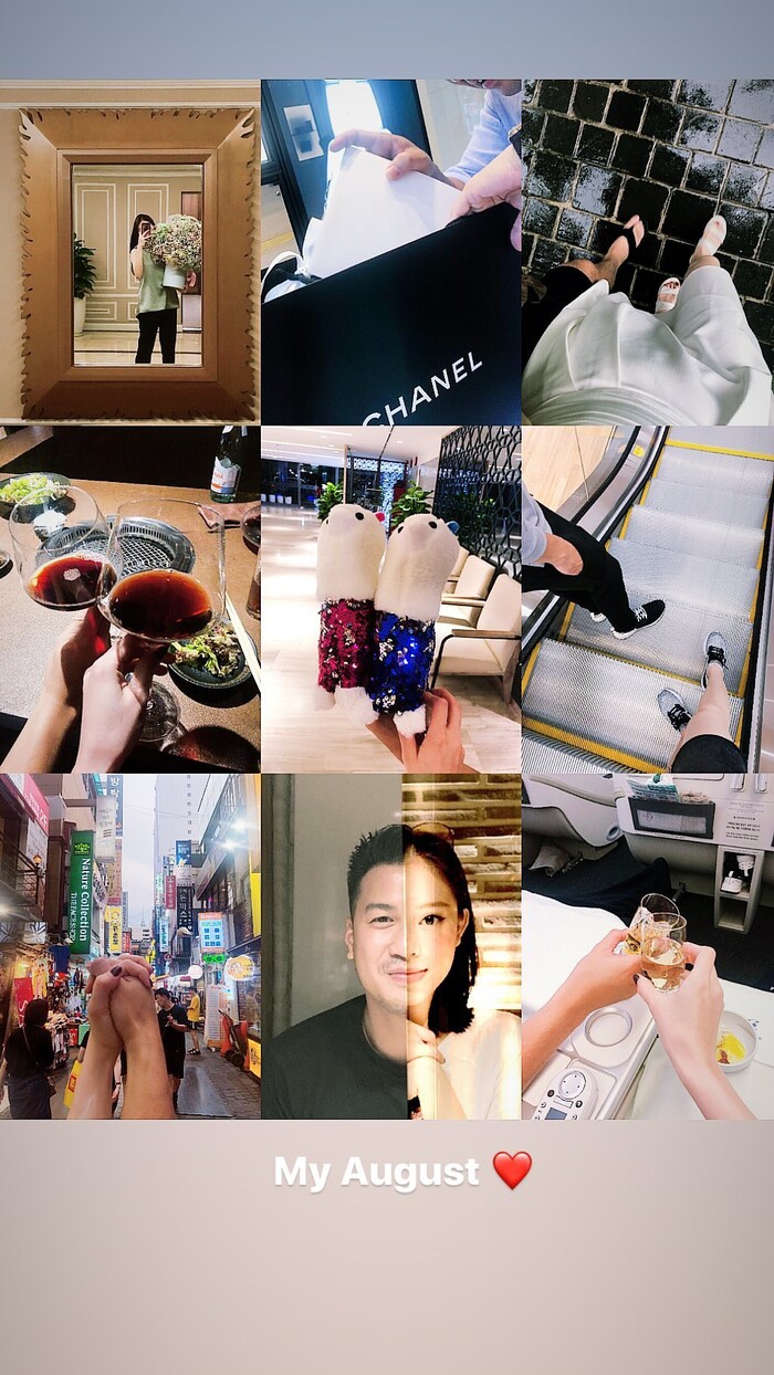 Phillip Nguyễn cũng dành nhiều lời ngọt ngào cho bạn gái một cách công khai.