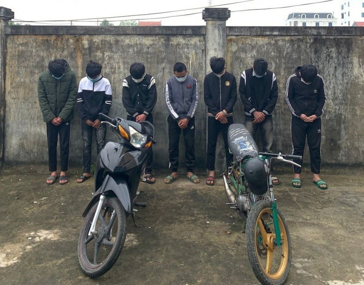 Nhóm thiếu niên đã bỏ học, tụ tập gây ra hàng loạt vụ trộm tài sản 