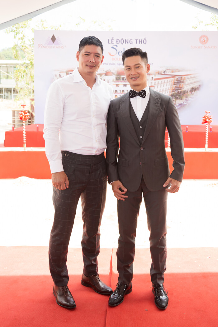 MC Bình Minh và ca sĩ Đức Tuấn