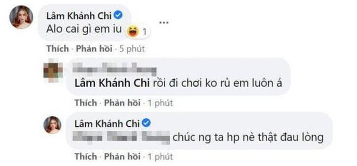 Lâm Khánh Chi gửi lời chúc phúc đến tình cũ