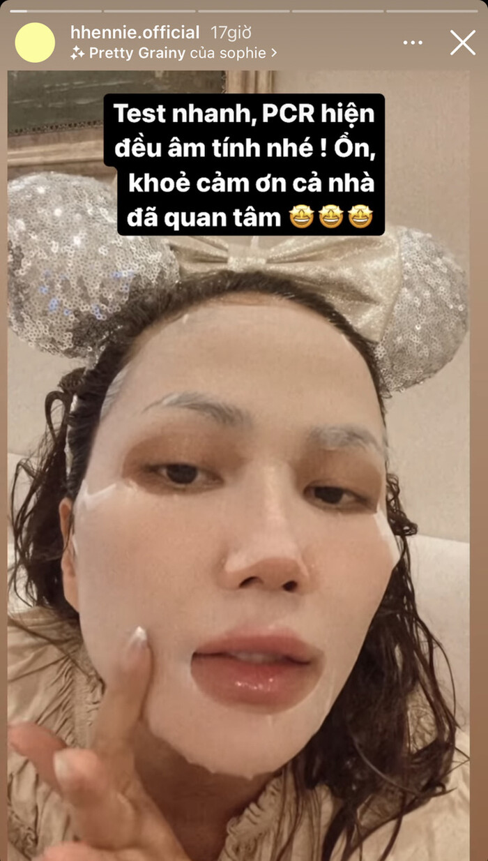 H'Hen Niê và Mâu Thủy cho tới hiện tại kết quả xét nghiệm vẫn là âm tính.